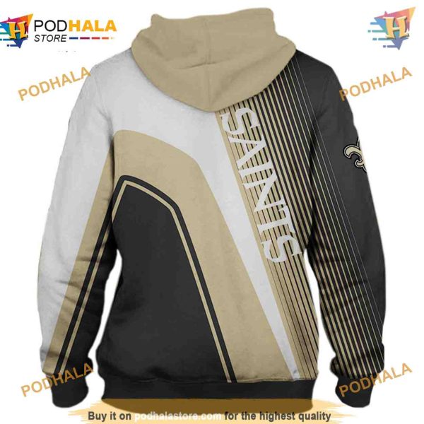 New Orleans Saints Affordable 3D Hoodie, NFL Merchandise