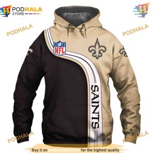New Orleans Saints NFL Hoodie 3D, Adorable NFL Apparel for Fans
