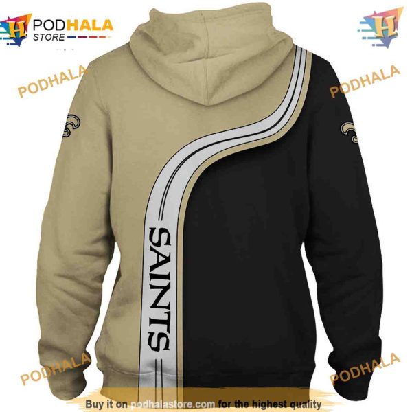 New Orleans Saints NFL Hoodie 3D, Adorable NFL Apparel for Fans