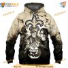 New Orleans Saints NFL Hoodie 3D, Horror Night NFL Apparel Halloween Gift