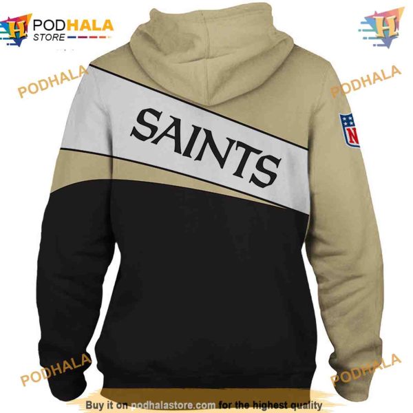 New Orleans Saints NFL Hoodie 3D Long Sleeve, NFL Merchandise New Design