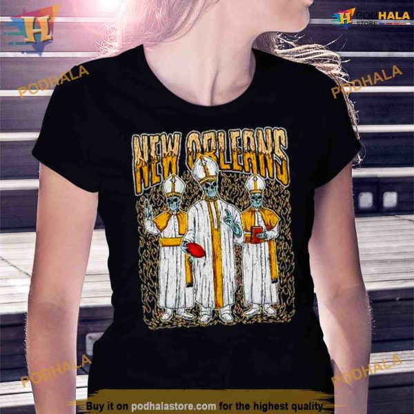 New Orleans football skeleton Shirt For Women Men