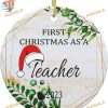 New Teacher 2023 Ornament, Best Family Christmas Gifts