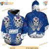 New York Giants 3D Hoodie Skull - Halloween Graphic