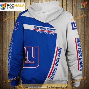 New York Giants 3D Hoodie Sweatshirt Pullover Fan Gift 2