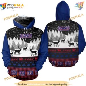 New York Giants 3D Hoodie - Xmas Gift