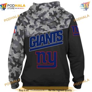 New York Giants Military 3D Hoodies Sweatshirt Long Sleeve New Season 2