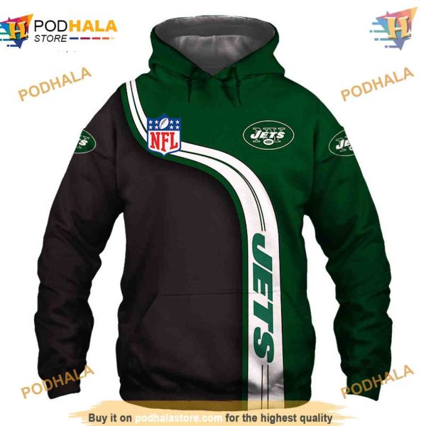New York Jets NFL Hoodie 3D, Adorable NFL Merchandise Gift