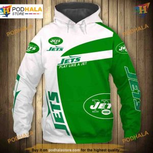 New York Jets NFL Hoodie 3D, Budget-Friendly NFL Apparel for Fans