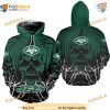 New York Jets NFL Hoodie 3D, Pumpkin Skull NFL Merchandise Print