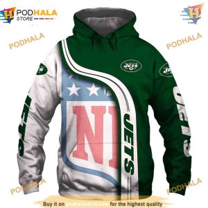 New York Jets NFL Hoodie 3D, Stylish NFL Merchandise Pullover