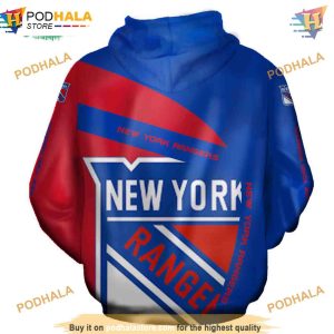 New York Rangers 3D Hoodie Hooded Long Sleeve Fan Gifts 2