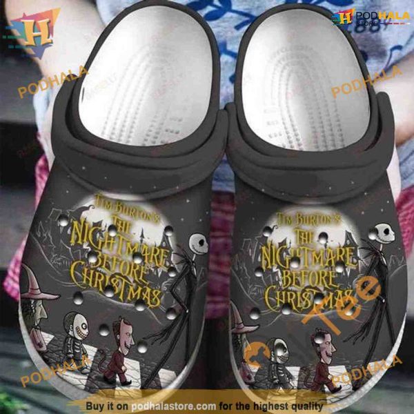 Nightmare Before Christmas Crocband Crocs, Funny Christmas Gift Ideas