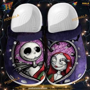 Nightmare Before Christmas Lover Crocs, Creative Xmas Gifts for Fans