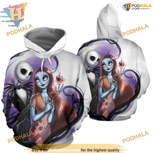 Nightmare Before Xmas 3D Hoodie, Funny Christmas Gift Ideas