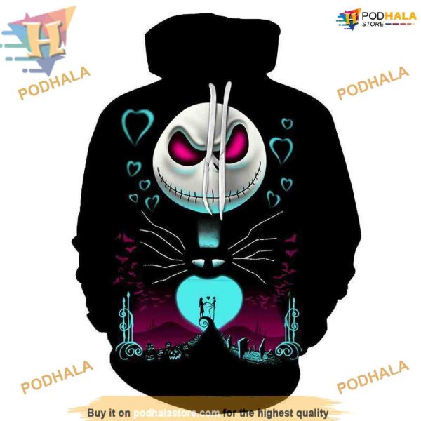 Nightmare Before Xmas 3D Hoodie, Get as Funny Christmas Gifts