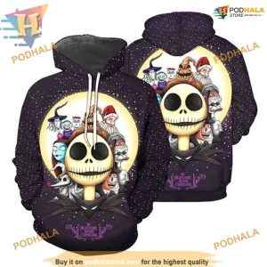 Nightmare Before Xmas Characters Hoodie, A Creative Gift