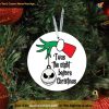 Nightmare Before Xmas Decor, Grinch and Skellington Ornaments