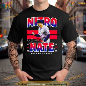 Nitro Nate Nathan Eovaldi Texas Rangers player signature Shirt For Women Men