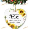 Nurse Appreciation Christmas Ornament, Personalized Family Ornaments