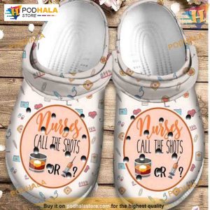 Nurses Call The Shots Crocs, Medical Themed Creative Christmas Gifts