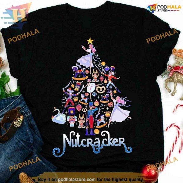 Nutcracker Christmas Tree Ugly Shirt, Best Family Christmas Gifts