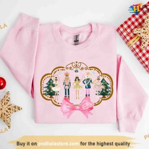 Nutcracker Xmas Sweatshirt, Sugar Plum Fairy, Festive Shirt Design