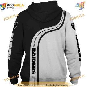 Oakland Raiders NFL Hoodie 3D Cute NFL Merchandise for Fans 2