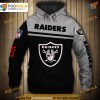 Oakland Raiders Skull NFL Hoodie 3D, NFL Apparel for Fans