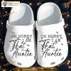 Oh Honey I Am That Auntie Crocs, Funny Couple Christmas Gift Ideas