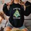Oh What Fun It Is To Read Christmas Tree Book Lovers Shirt Hoodie