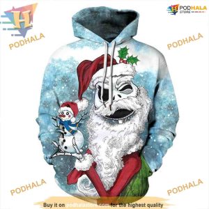 Old Snowman Xmas 3D Hoodie, Creative Christmas Gifts