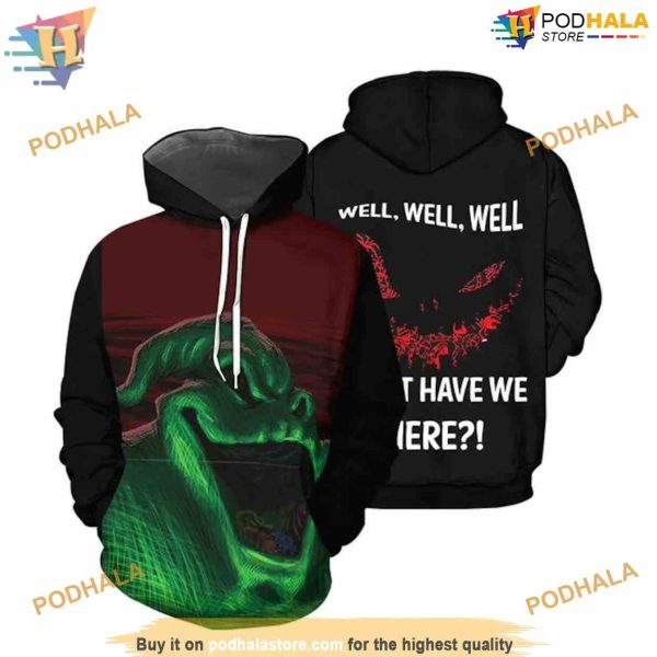 Oogie Boogie Well Well Well What Have We Here Halloween 3D Hoodie