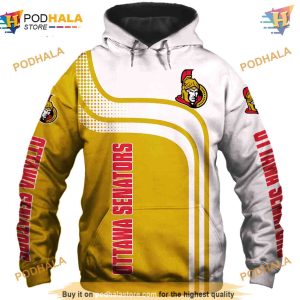 Ottawa Senators Pullover Sweatshirt 3D Hoodie Trending Fan Gift 1