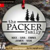 Our Family's Best Personalized Ceramic Ornament, Cherished Christmas