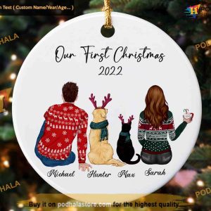 Our Family's First Personalized Christmas Ornament, Celebrating New Traditions