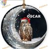Owl Xmas Tree Hanging Decor Ornament, Personalized Family Christmas Ornaments