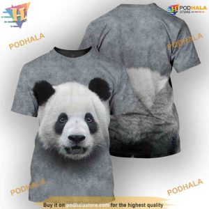 Panda Cute Full All Over Printed Animal Costume 3D Hoodie Sweatshirt 2