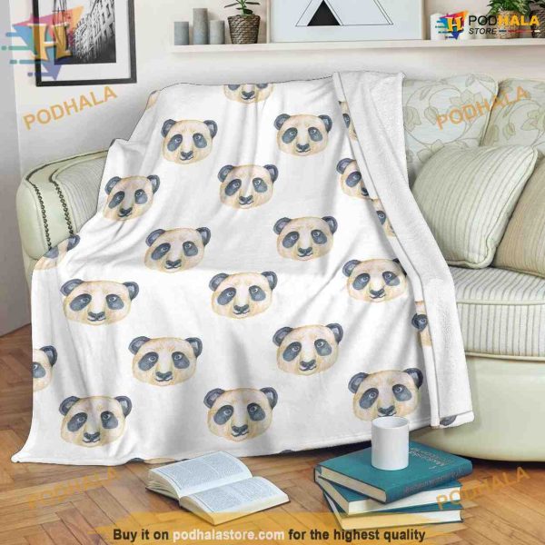 Panda Hug Fleece Blanket, Creative Christmas Gifts