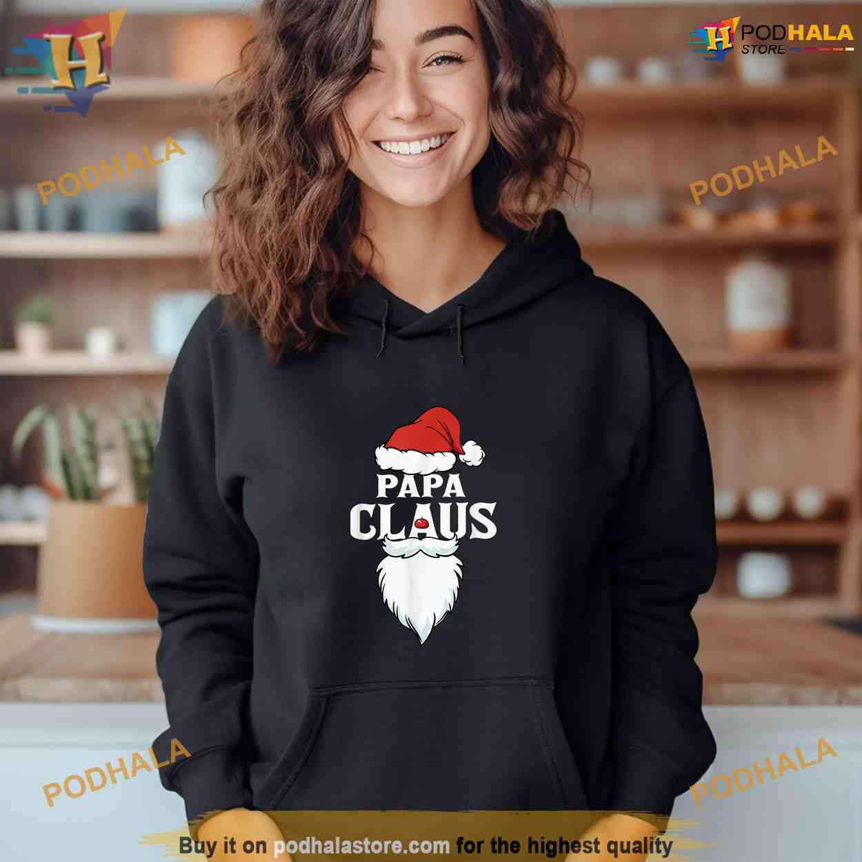 Papa Claus Santa Christmas Shirt Hoodie Papa Claus Santa Christmas Shirt Hoodie