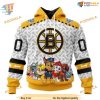 PawPatrol Special Design NHL Boston Bruins Hoodie 3D, Unique Kid-Friendly Apparel
