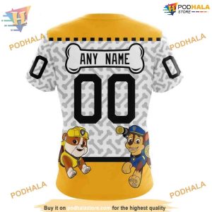 PawPatrol Special Design NHL Boston Bruins Hoodie 3D Unique Kid Friendly Apparel 4