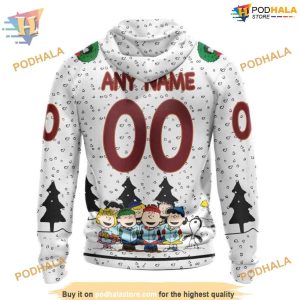 Peanuts Special Design NHL Arizona Coyotes Hoodie 3D Unique Arizona Coyotes Kids Apparel 2