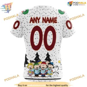 Peanuts Special Design NHL Arizona Coyotes Hoodie 3D Unique Arizona Coyotes Kids Apparel 4
