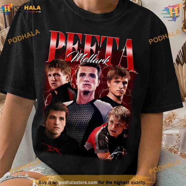 Peeta Mellark Vintage Shirt, Best Peeta Mellark Unisex TShirt Sweatshirt Hoodie