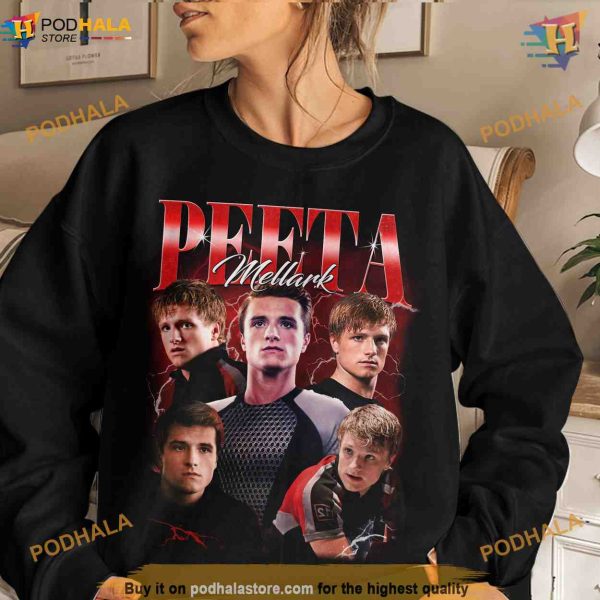 Peeta Mellark Vintage Shirt, Best Peeta Mellark Unisex TShirt Sweatshirt Hoodie