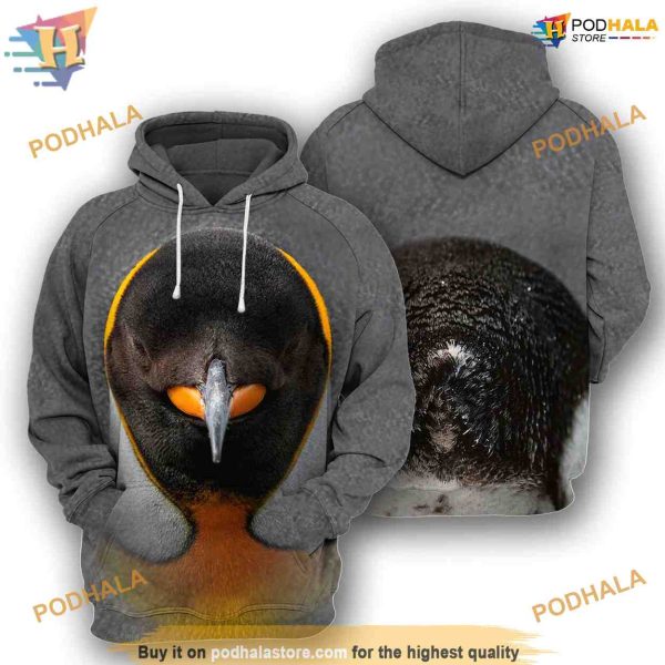 Penguin Animal Costume Full All Over Printed 3D Hoodie Sweatshirt