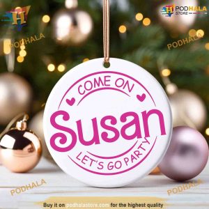 Personalised Baby Doll Party Ornament Family Tree Decoration 3