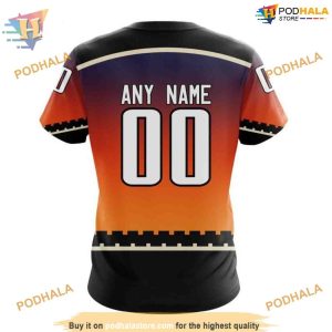 Personalize Gradient NHL Concept Arizona Coyotes Hoodie 3D Arizona Coyotes 3D Merch 4