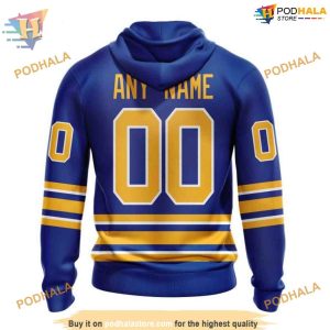 Personalized 2023 Home Kits NHL Buffalo Sabres 3D Hoodie Trendy Apparel 2